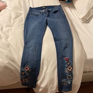 Flower Buffalo jeans